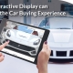 improve car buying experience with interactive display