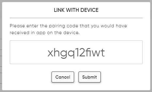 pair your tablet with dotsignage
