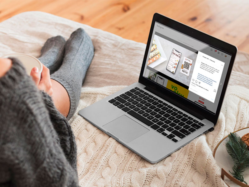 qr code share on social media