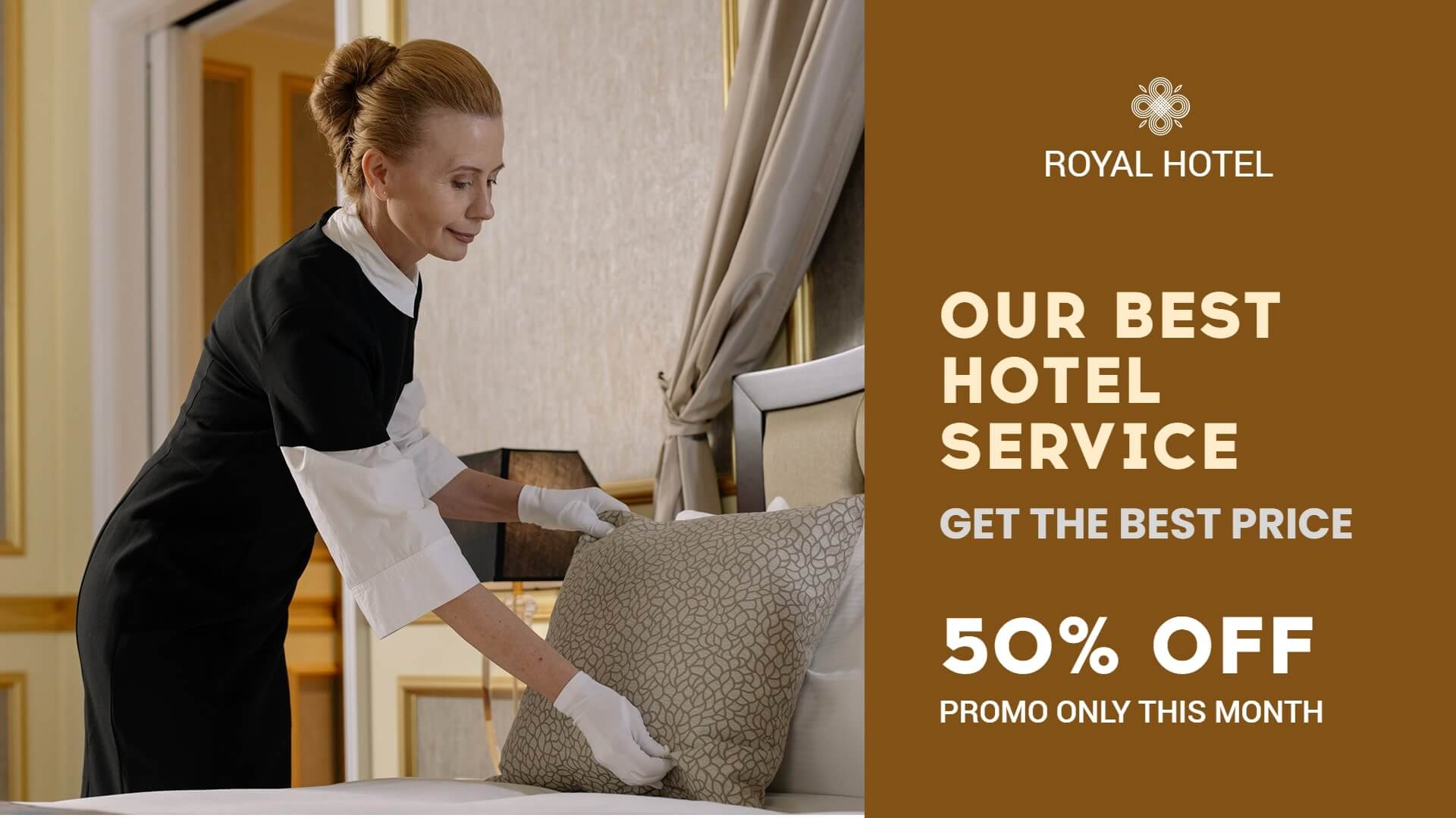 promote special vip service on signage