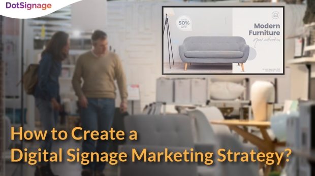 digital signage marketing strategy for retail