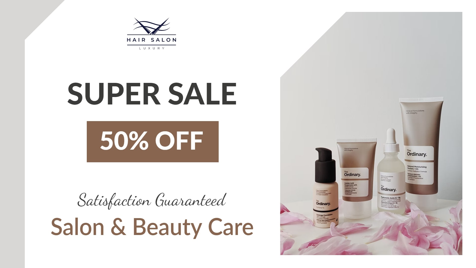 promote beauty product in salon