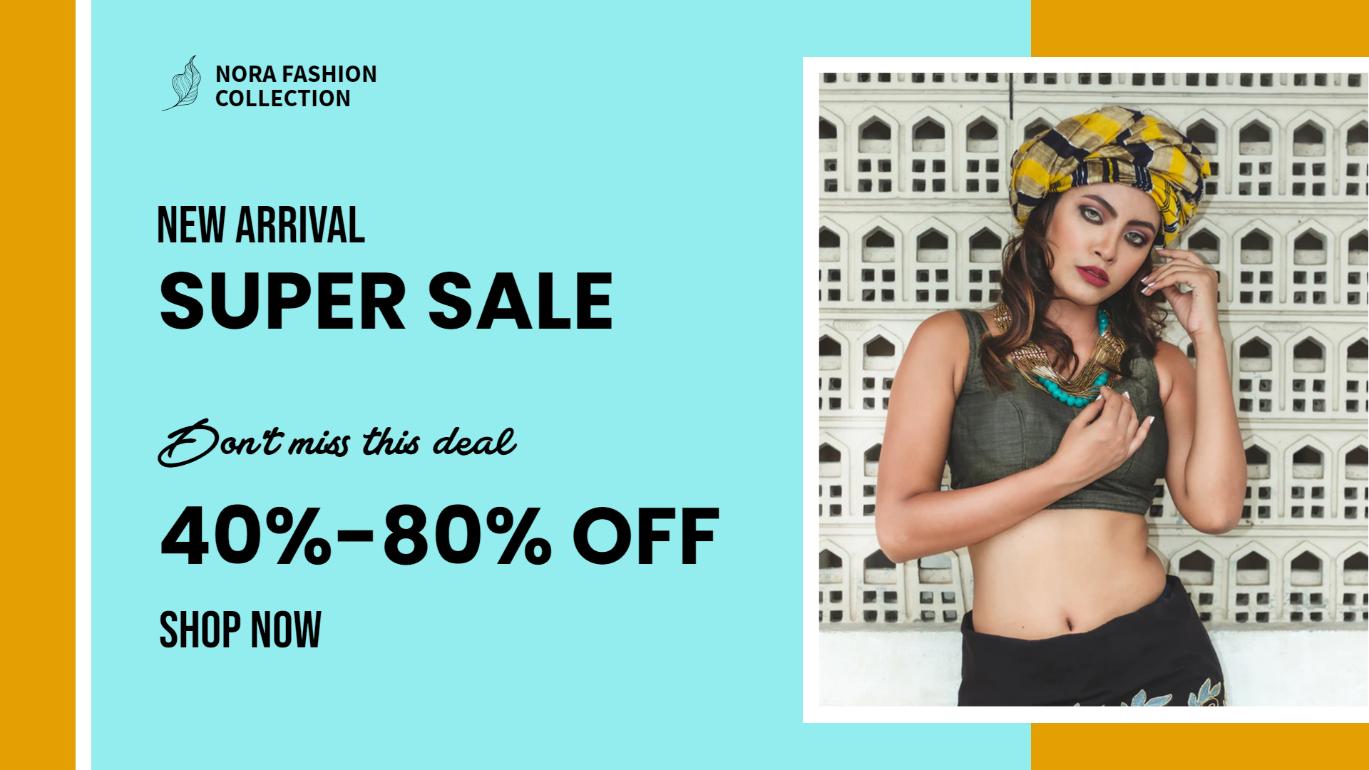 retail store super sale promotion