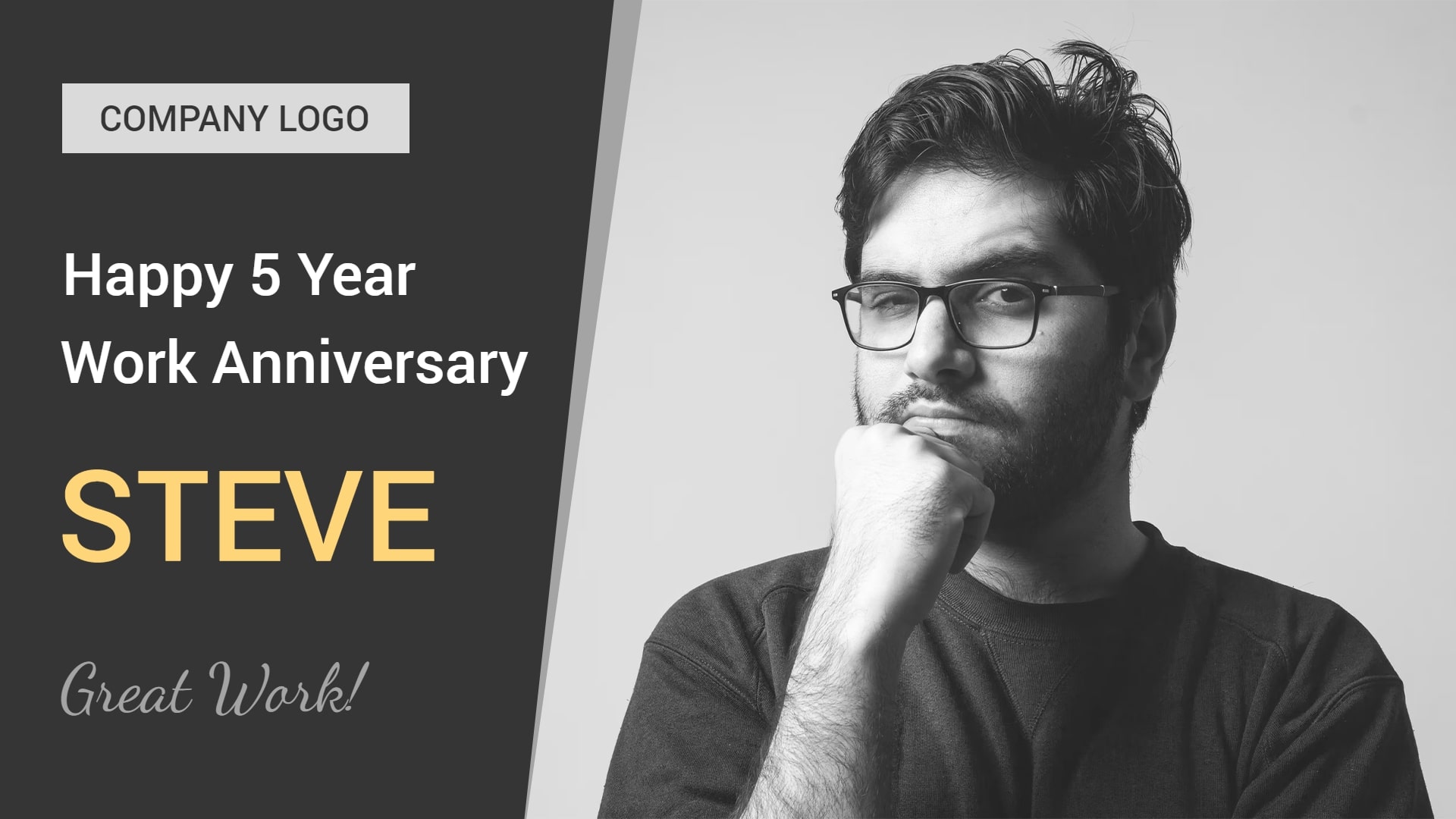 celebrate work anniversary of employee