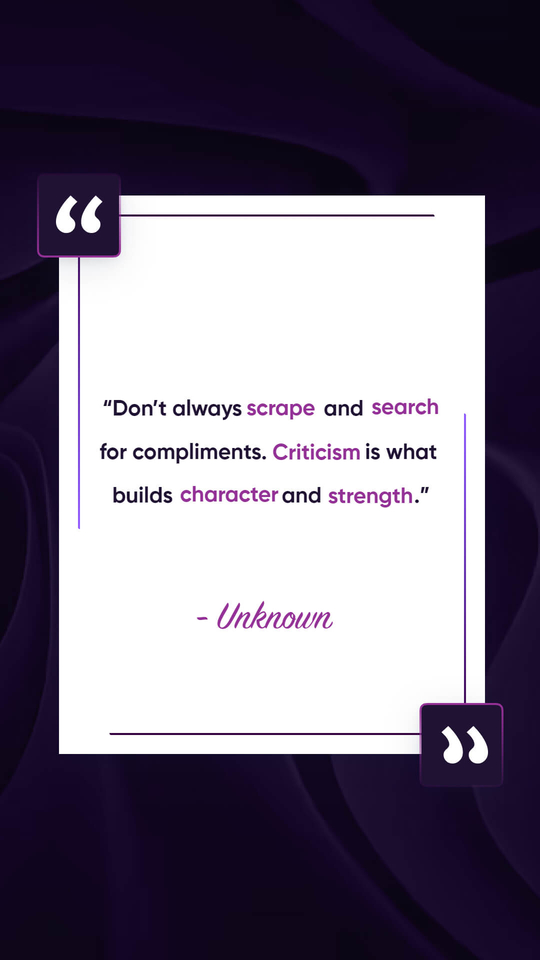 business motivational quote digital signage template