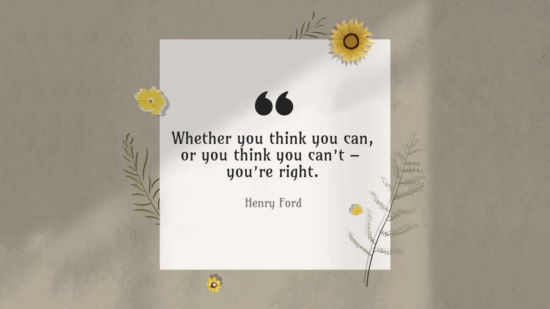 quote display screen