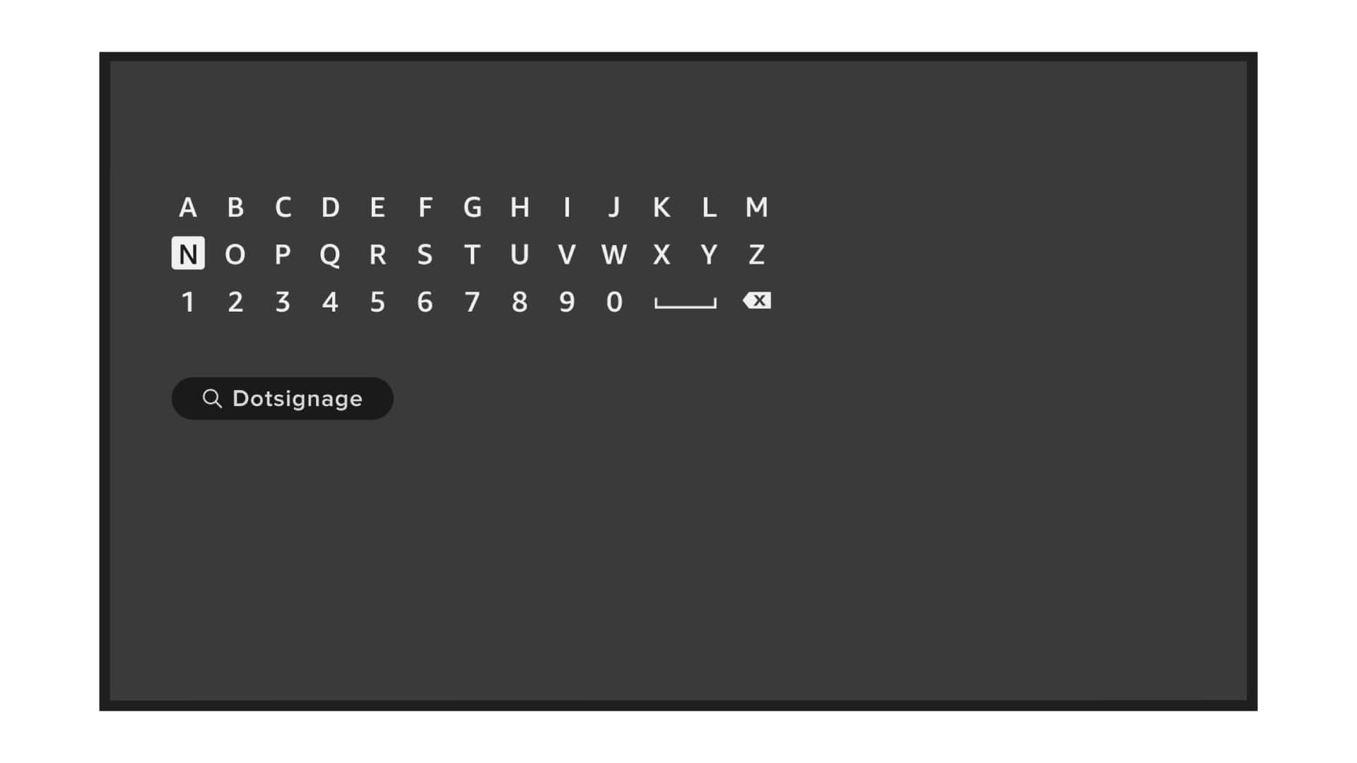 search dotsignage app