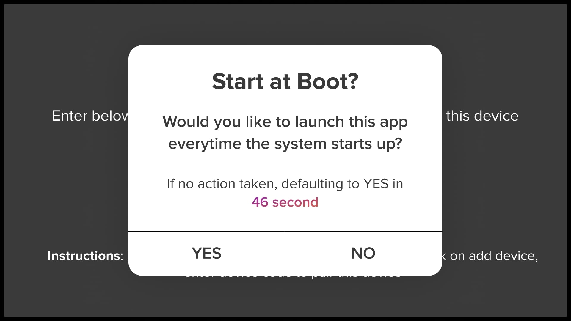 start dotsignage at boot time