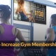 increase gym membership using digital signage