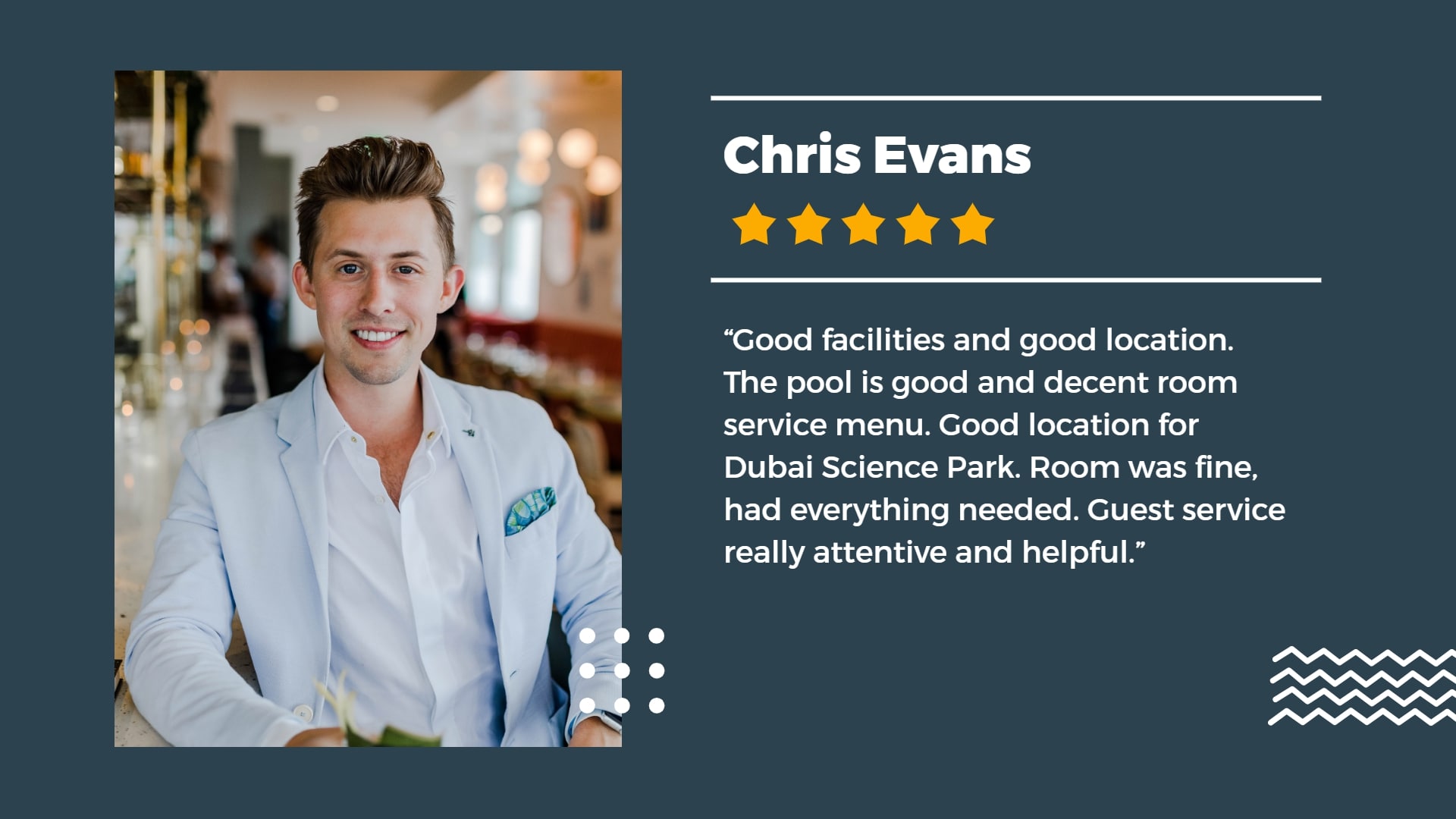 display client review on hotel digital signage