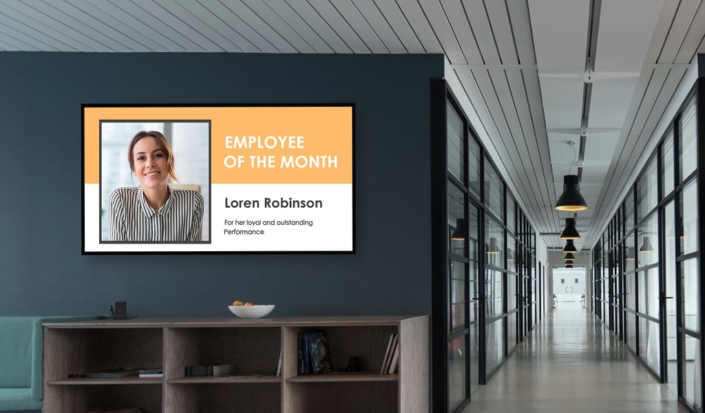 corporate digital signage use cases