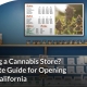 planning a cannabis store how to start