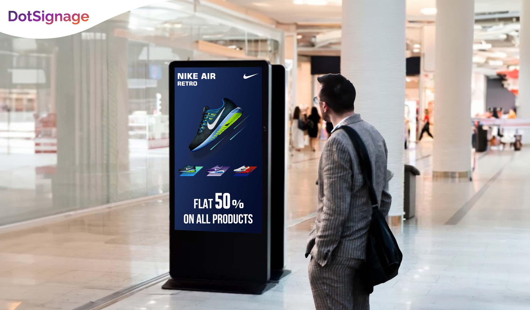 narrowcasting using digital signage