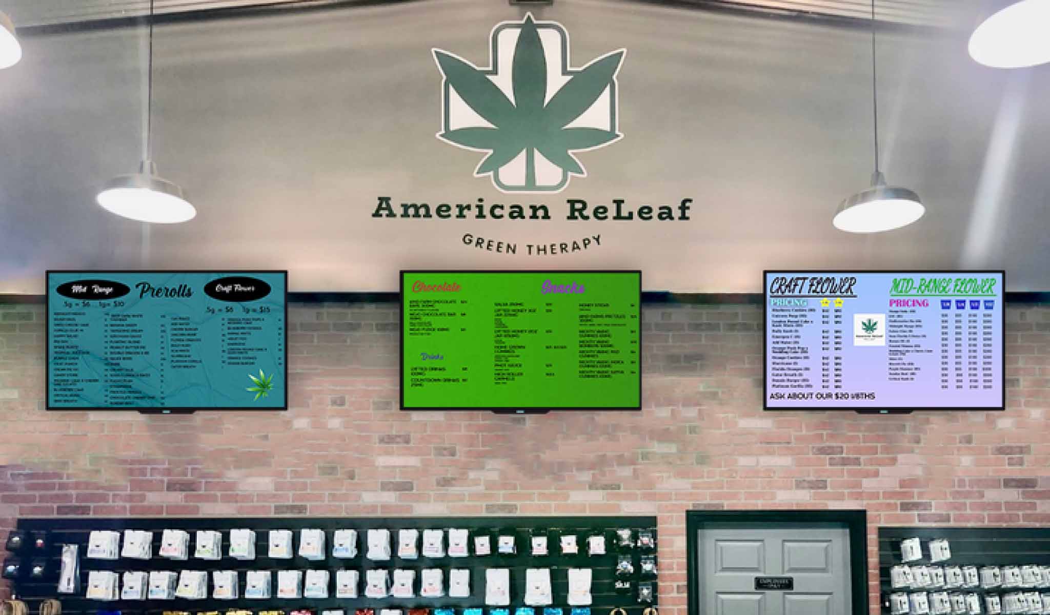 american releaf bangor using insagnia fire tv