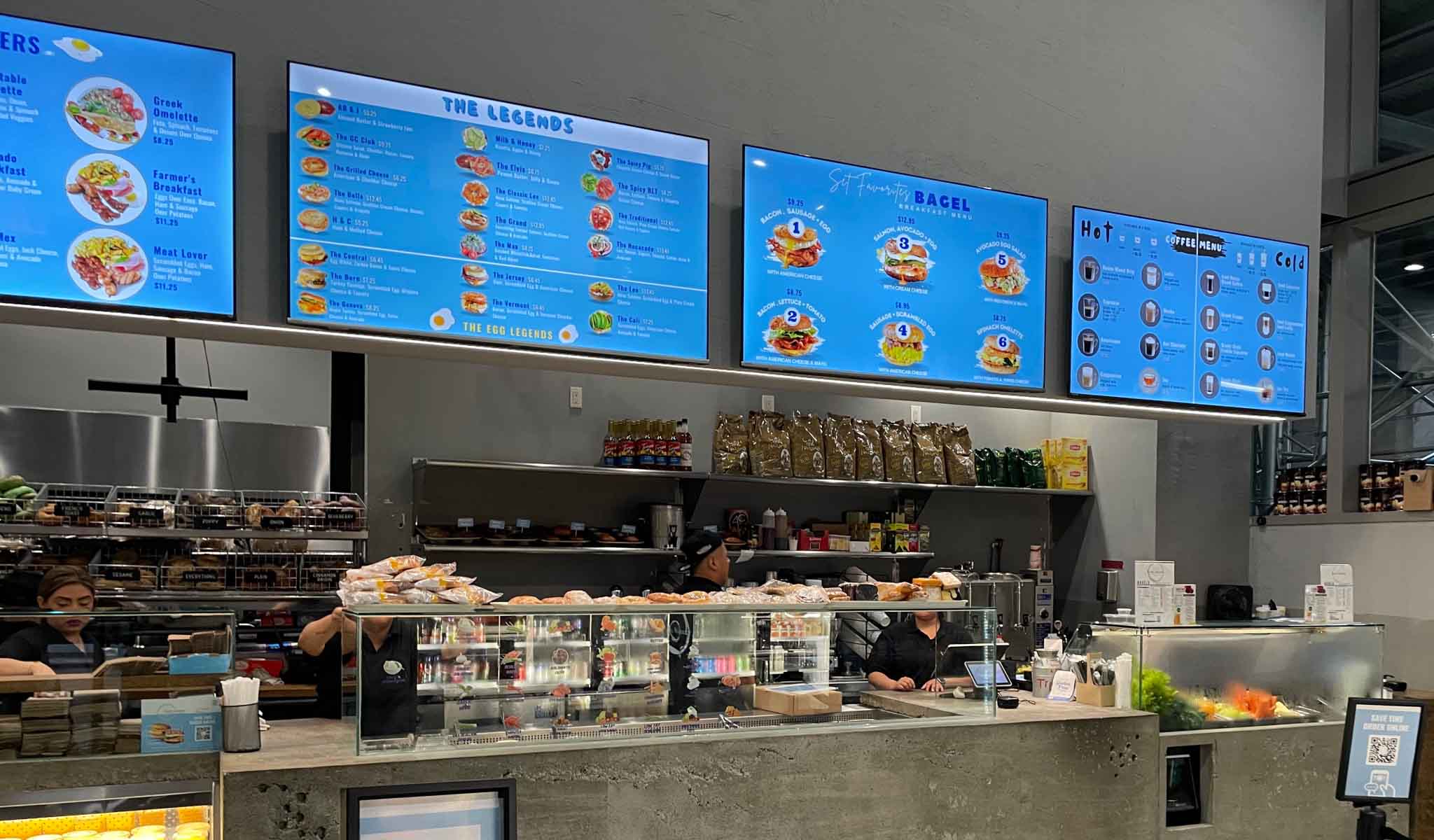 bagel market new york using amazon fire tv