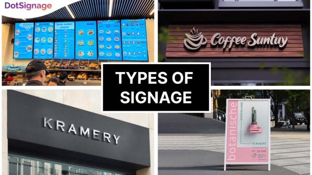different types of signs