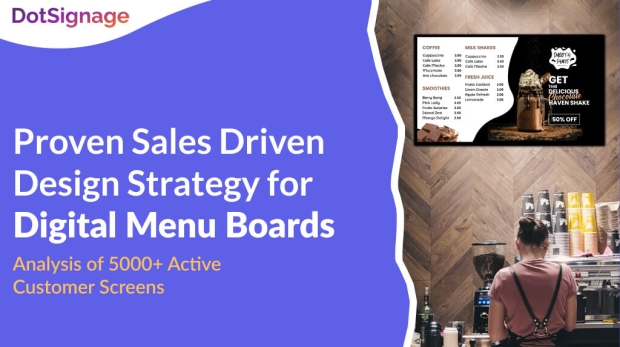 digital menu boards design strategy