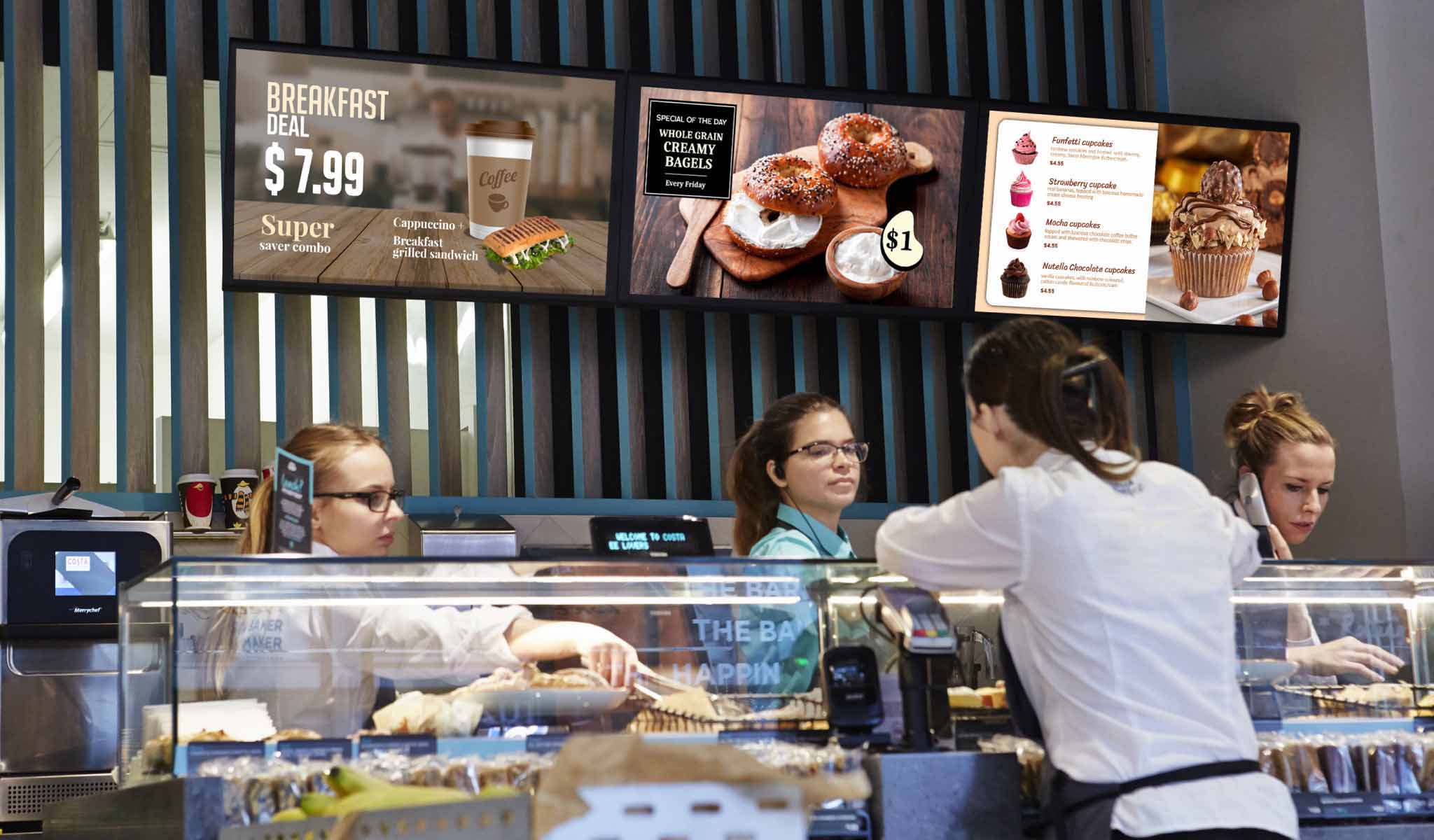 choose right amount of digital signage tv