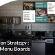 digital menu boards content strategy