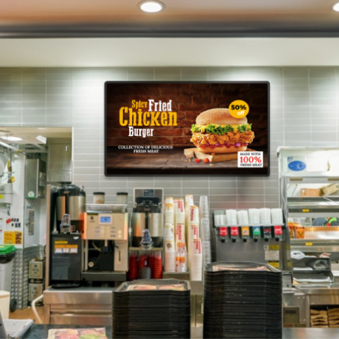 Display burger specials