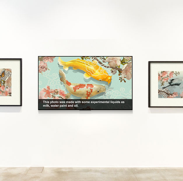 art gallery digital signage