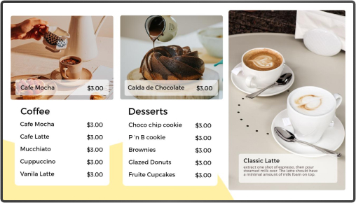 coffee menu boards 3