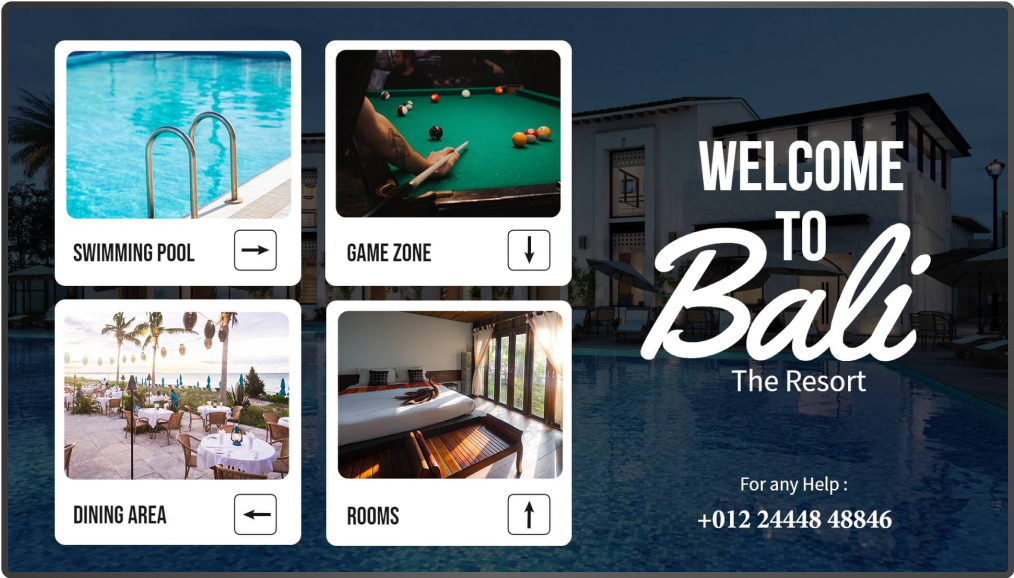 hotel digital signage 2