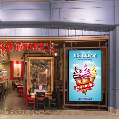 ice cream offer promotion template