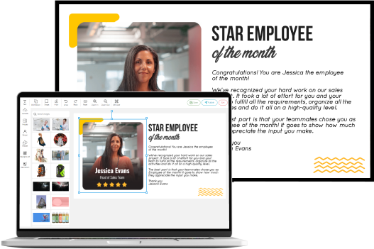 digital loby signage editor