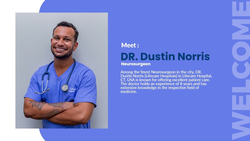 welcome new doctor digital signage template